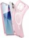 ESR Zero Clear HaloLock Geschikt voor Apple iPhone 16 Pro Max - Hoesje Compatibel met MagSafe - Back Cover met Magneet - Frosted Roze