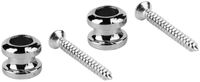 Boston Straplock knoppen - Boston BSLB-10-NI - Met schroeven - Nikkel - Set van 2