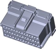 TE Connectivity 8-968975-1 Boîtier femelle pour câble MCP Nombre total de pôles 21 1 pièce(s)