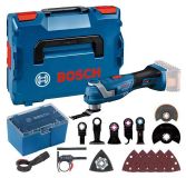 BOSCH Oscillerend gereedschap GOP 18V-34, 18V, met accessoirekit en L-BOXX koffer 06018G2002