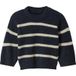 LUPILU® Pull en maille bébé (bleu foncé, 0-2 mois)