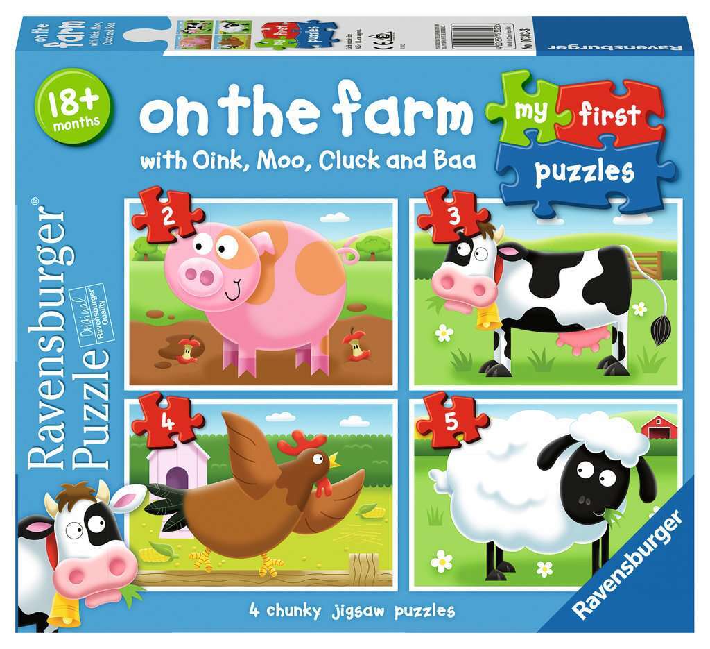 Ravensburger My First Puzzles - On the Farm