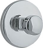 Spirella DOT Wandhanddoekhouder – Set van 2 Handdoekhaken – Zilver Verchroomd ABS