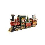 Decoratieve kersttrein met beweging, ledlampen en muziek