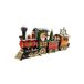 Decoratieve kersttrein met beweging, ledlampen en muziek