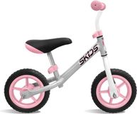 Skids Vélo d'équilibre - Gris/Rose - 2 Roues - 20 kg Poids Max. Chargeable