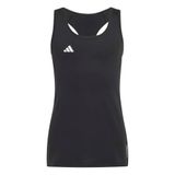 adidas meisjes Techfit Tank Shirt, BLACK/WHITE, 7-8 Years
