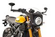 Puig Retro Semi Kuip Zwart 8934W voor Yamaha XSR900 16'-19', Transparant