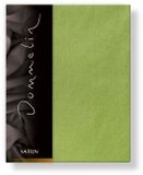 Dommelin Hoeslaken Uni Satijn 300TC Groen 90x210 cm