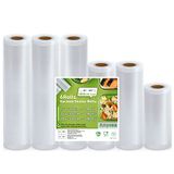 Vacuüm Anysea Vacuüm Sealer Rolls Vacuüm Sealer Bags: 6 Roll 15|20x2|28x3| x300 cm | BPA-vrij | Heavy Duty reliëf