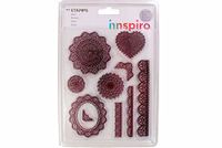 Set Acryl stempel set punt 14 x 18 cm