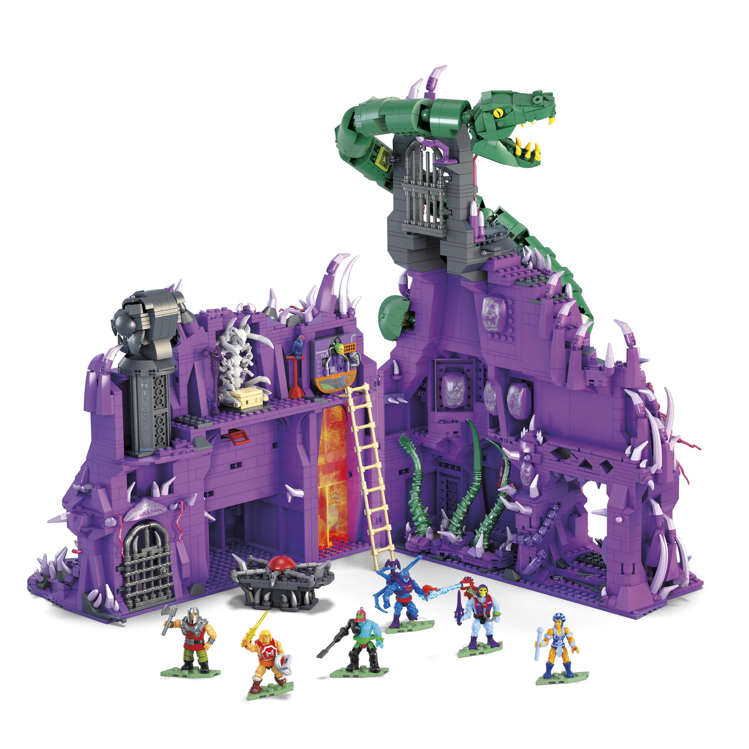 MEGA Masters of the Universe Snake Mountain Building Set