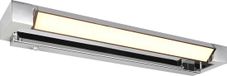 TRIO FABRIZIO Wandlamp Chroom 16W LED 1700lm 4000K IP44