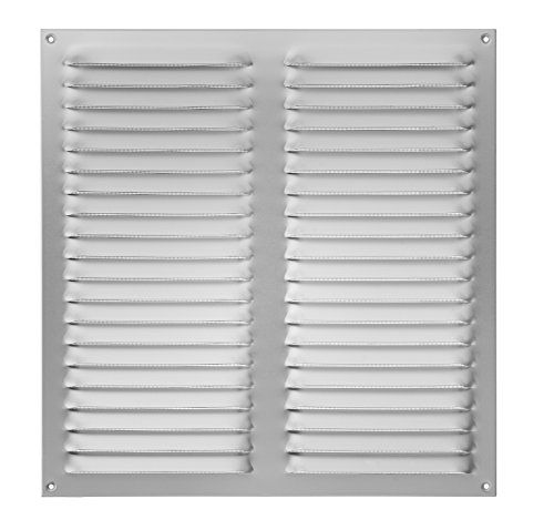 Upmann 54606 Weerbestendig Rooster 400 x 400 Aluminium Geanodiseerd, met Vliegenbescherming