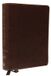 Nelson Bibles NKJV Journal the Word Bible, Grand tirage, Cuir reconstitué, Marron