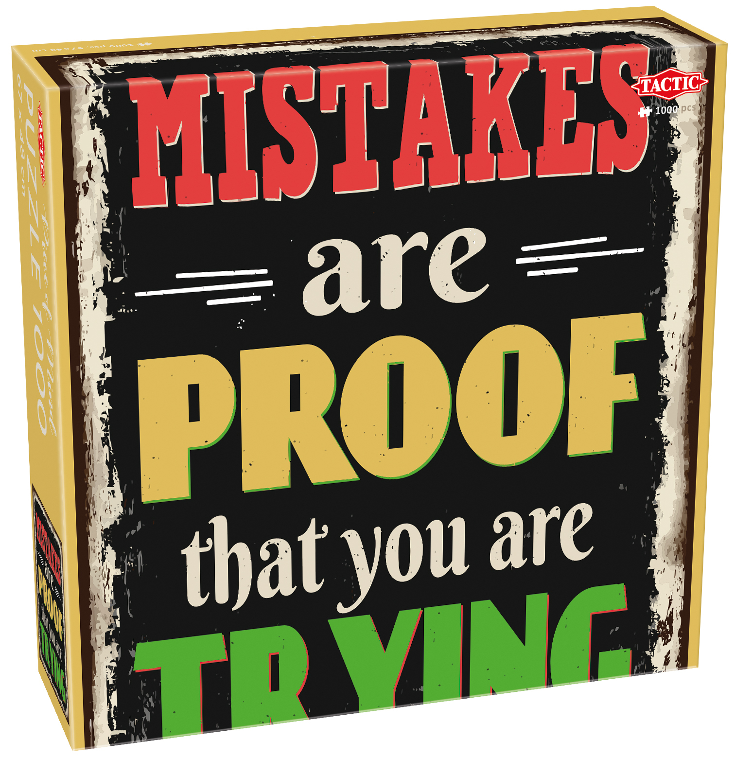 Tactic Mistakes Proof of Trying 1000pcs