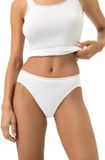 Mey Slip Serie Modal Lace Dames Wit Effen