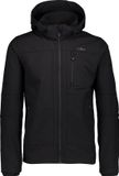 CMP Softshell Jas Zip Hood Heren Polyester Zwart - 8052479774441