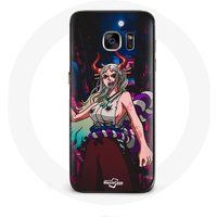 Maniacase Etui voor Samsung Galaxy S7 Yamato One Piece Manga Poster