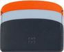 DuDu Boracay Kredietkaart etui Leer 10 cm - 4 Sleuven - navy