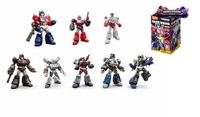 BLOKEES Transformers Galaxy versie 01 Roll Out, modelbouwset voor kinderen vanaf 8 jaar, verrassingsfiguur om in elkaar te zetten, beweegbare gewrichten, verzamelfiguren, 1 robot per doos