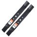Grasscool L110 42" Mower Blades for John Deere L118 L111 L100 Scott's L1742 Sabre 42" Cut Deck Mower Replacement for GX20249 GX20433 GY20567