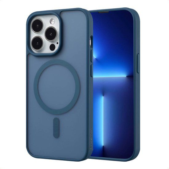 imoshion Color Guard Backcover geschikt voor MagSafe - Donkerblauw - Apple iPhone 13 Pro