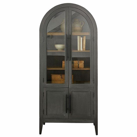 Loberon Kast Chaloraine antiekgrijs