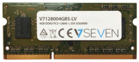 V7 4GB DDR3 PC3-12800 - 1600mhz SO DIMM Notebook Memory Module - V7128004GBS-LV