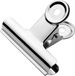 Westcott bulldog klem - 75x17mm - metaal - zilver - 10 stuks