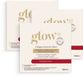 Glow25 Collagen Intensive Shots [30 shots x3] | acide hyaluronique, aloès vera & vitamine C | pour peau, cheveux et ongles | goût cerise et raisin rouge