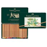 FABER-CASTELL Pitt Pastel-kleurpotloden set, 36-delig in metalen etui