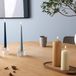 Bolsius - Stompkaars - Essentials - 120/58 - 1 Stuk - Metallic Blue