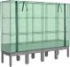 vidaXL Jardinière surélevée avec cache-pot 160x40x140 cm aspect rotin