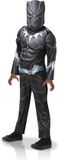 Rubie's BLACK PANTHER DLX - Carnavalskleding - Kinderen - Jongens - Maat 116
