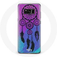 Maniacase Samsung Galaxy S8 Plus Hoesje Dream Catcher Zwart Wit