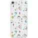 Apple Siliconen hoesje compatibel met iPod Touch 5, 6 Unicorn Rainbow