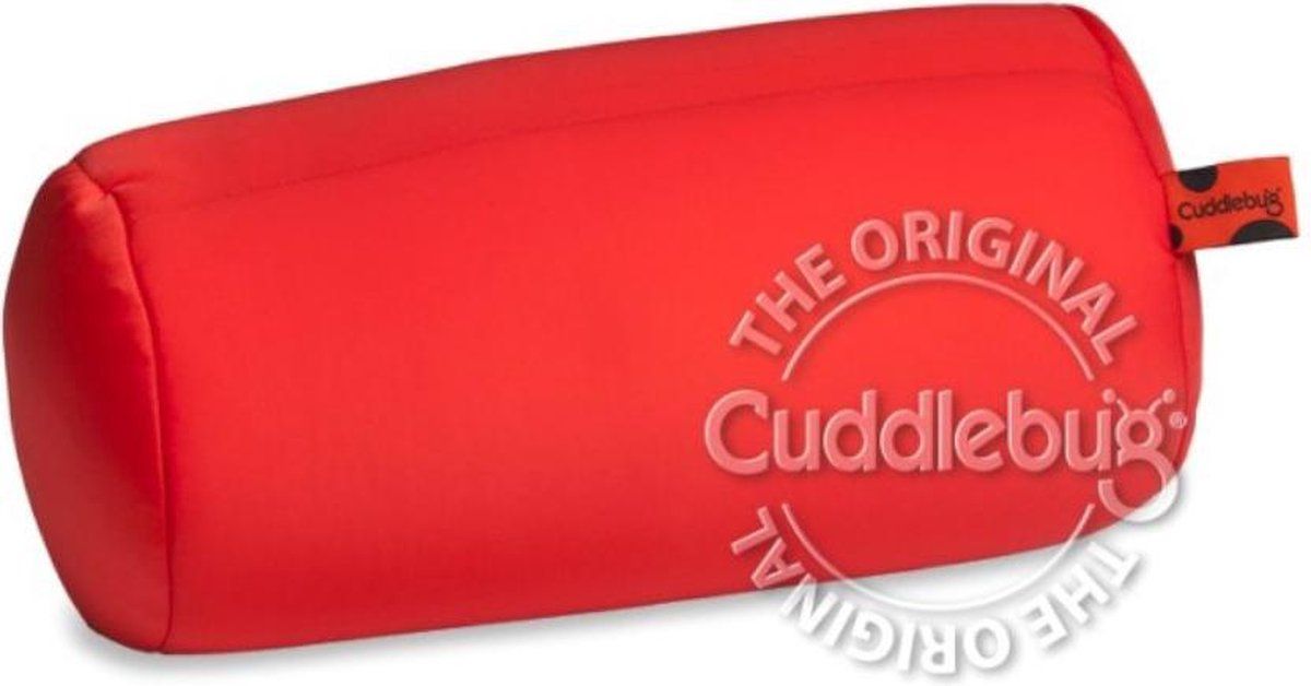 Cuddle Bug Nekkussen Medium | Rood | Reizen/Relaxen