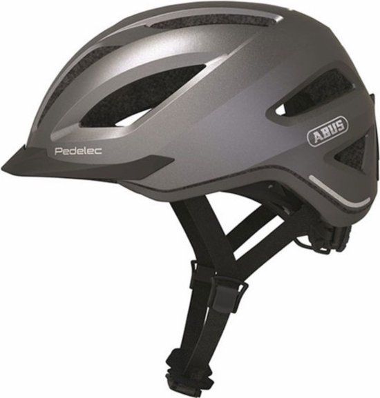 ABUS Pedelec 1.2 Fietshelm - Sparkling Titan - Maat M (52-57cm) - NTA Approved