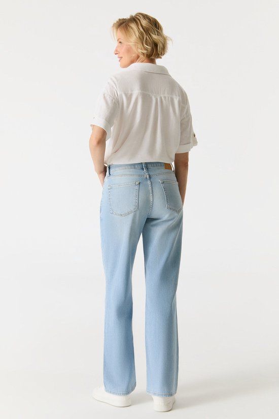 Cup of Joe Denim Nova Wide Straight Jeans Light Blue W31 x L34