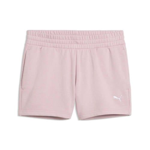 Puma Essential sweatshort roze