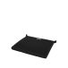 Grythyttan Stålmöbler Chaise 1 / Brasserie / Coussin High Tech Tissu noir
