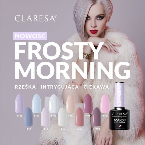 Claresa Gel Polish Frosty Morning 3 -5g