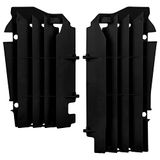 POLISPORT 8461600001 - Set radiatorbeschermers zwart voor Kawasaki