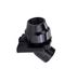 CLAS Equipements KR 7070 wandlamp, aluminium, vrouwelijk, diameter 20 x 1/2 g