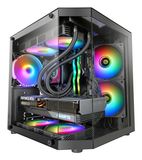 Mars Gaming MC-3TLITE Mini Tower Zwart