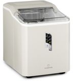 Klarstein ijsblokjesmachine voor thuis, kamperen en catering; snelle mini-ijsblokjesmachine, professionele ijsmaker voor grote en kleine heldere ijsblokjes; zelfreinigend met een ijsblokjesreservoir van 1,5 liter, 12 kg/24 uur - Ice Cube Maker