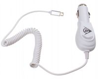 Dunlop Autolader Micro-USB 12/24 Volt 1 Ampère Wit