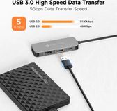 Novoo USB-C Laptop Docking Station - Grijs