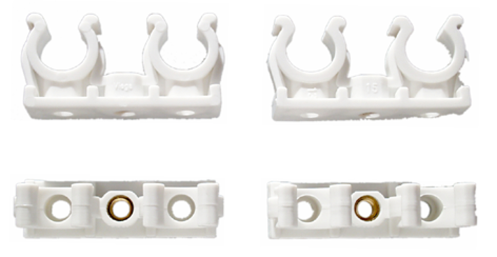 Cornat Dubbele Clip Koperbuis 22Mm (2St) - T561405
